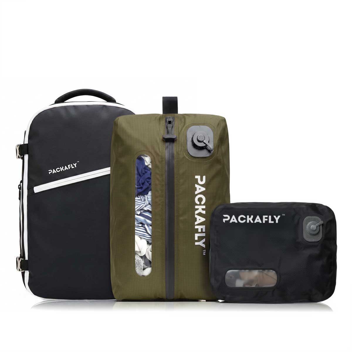 PACKAFLY Grab&Go Travel Backpack 30L