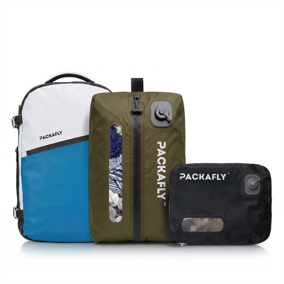 PACKAFLY Grab&Go Travel Backpack 30L
