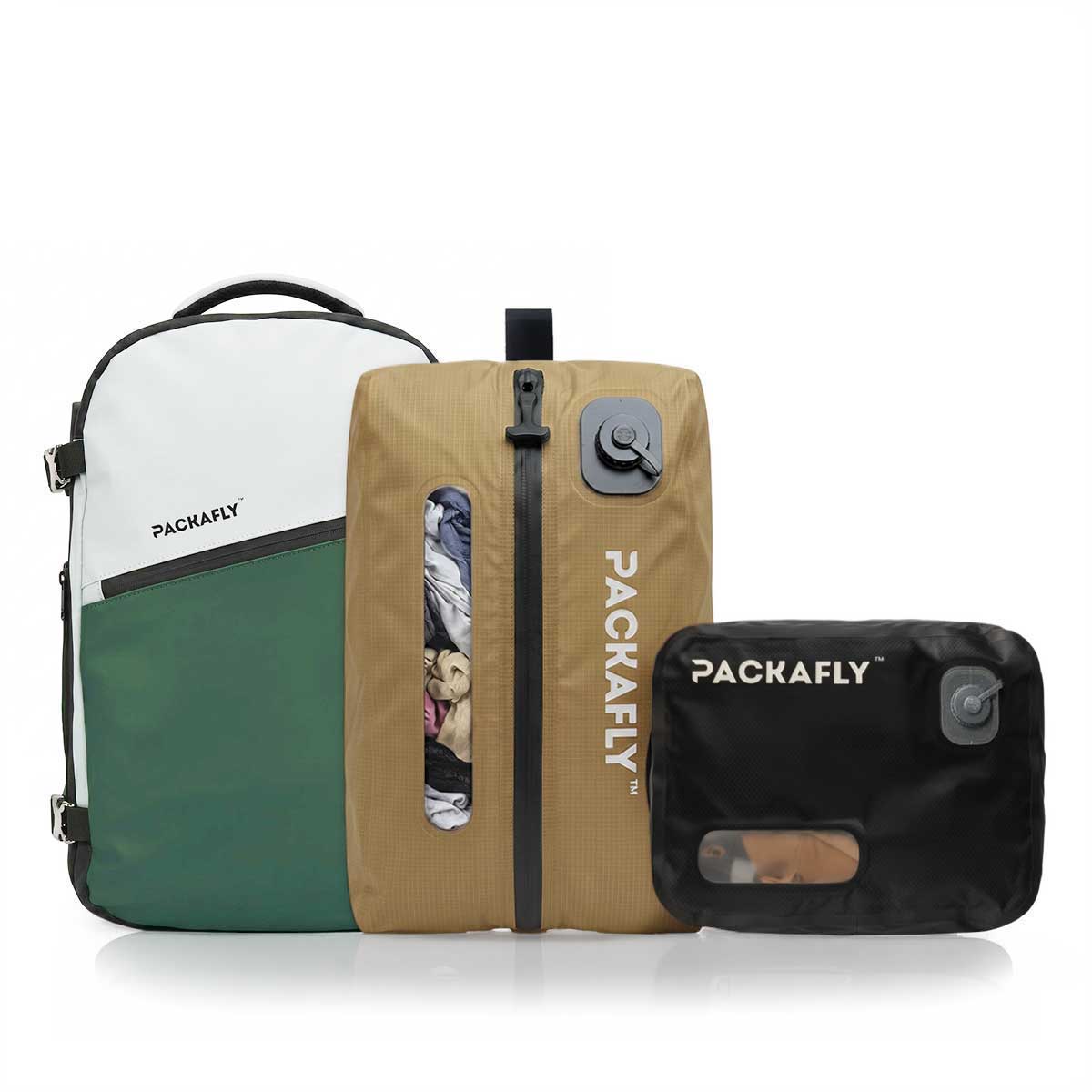 Evergreen / 12L+20L Vacuum Bag -  Desert Sand