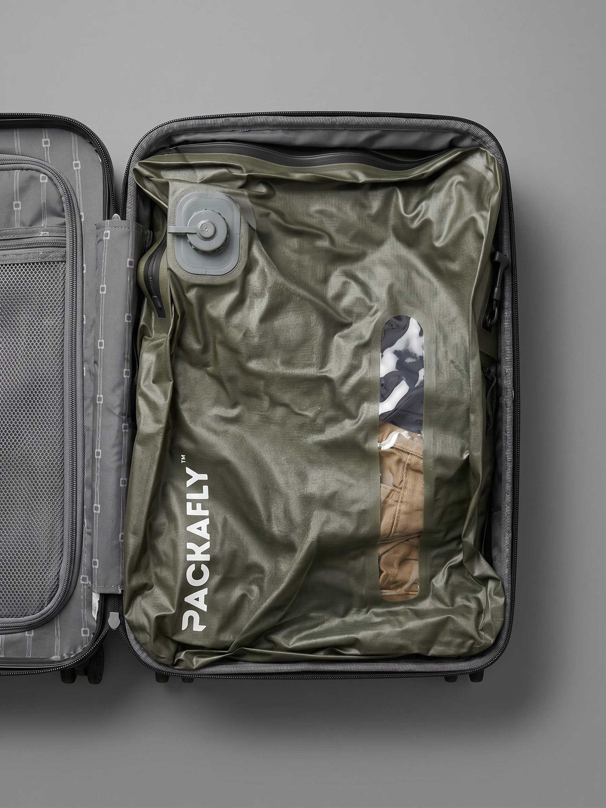 Packed Luggage Scene